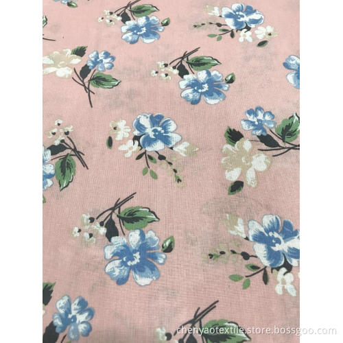 Simple and Atmospheric Cotton Linen Printed Fabric
